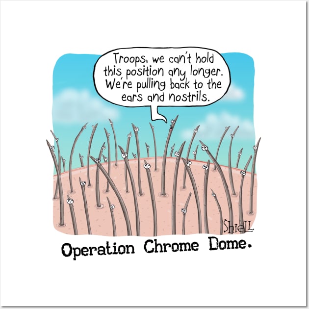 Operation Chrome Dome Wall Art by macccc8